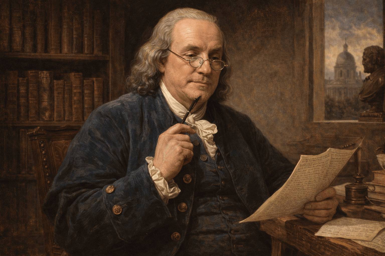 Benjamin Franklin'in Yeteneklerinizi Gizlemeyin Mesajı