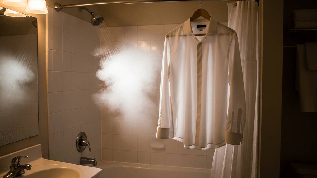 Bir gömlekteki kırışıklıkları 5 dakikada ütü yapmadan nasıl giderirsiniz? 2 etkili yöntem