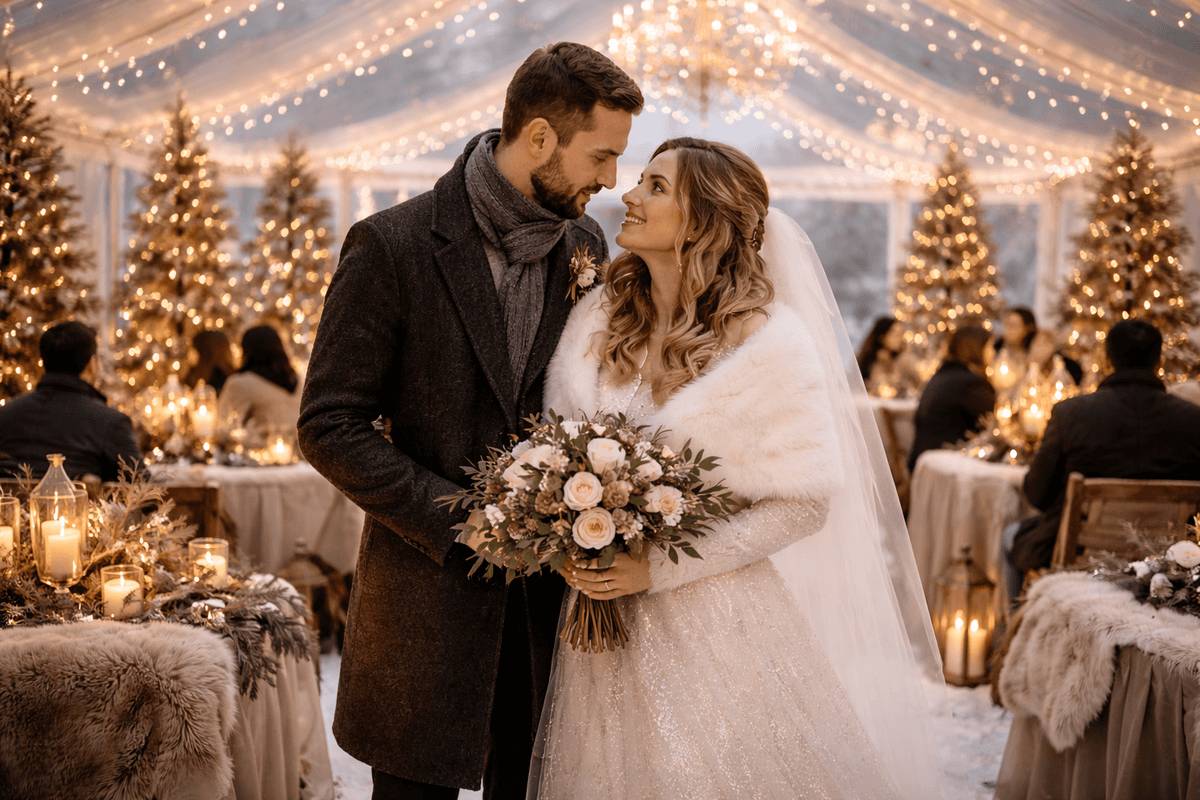 Kış Düğününüzü Nasıl Organize Edersiniz ve Başarılı Olur (Bu Hatalardan Kaçının)