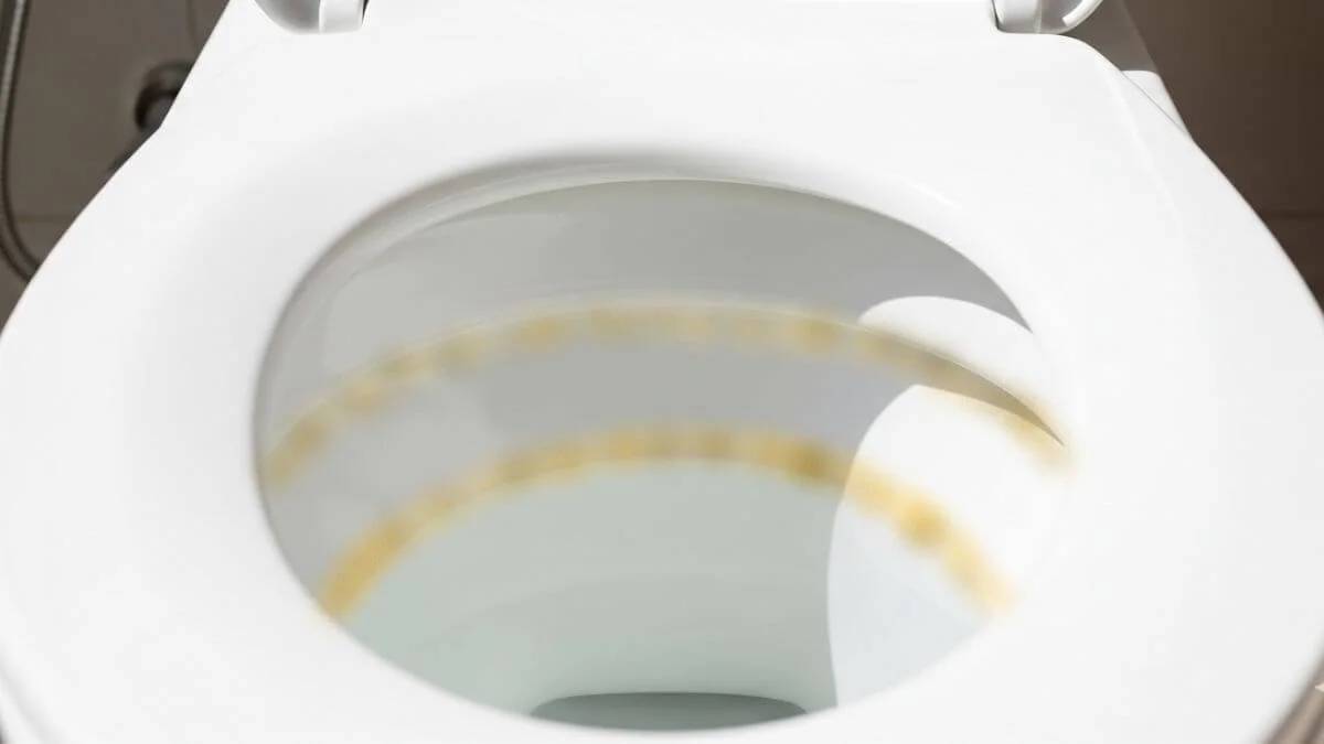 Tuvaletteki kahverengi kireç lekesi: nasıl çıkarılır?