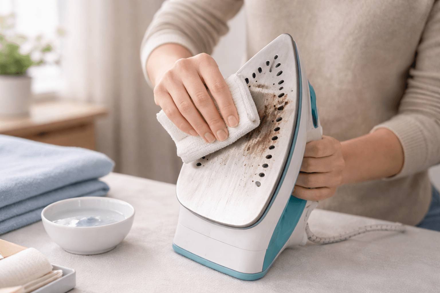 Ütüdeki Siyah Lekeleri Nasıl Temizleyebilirsiniz?